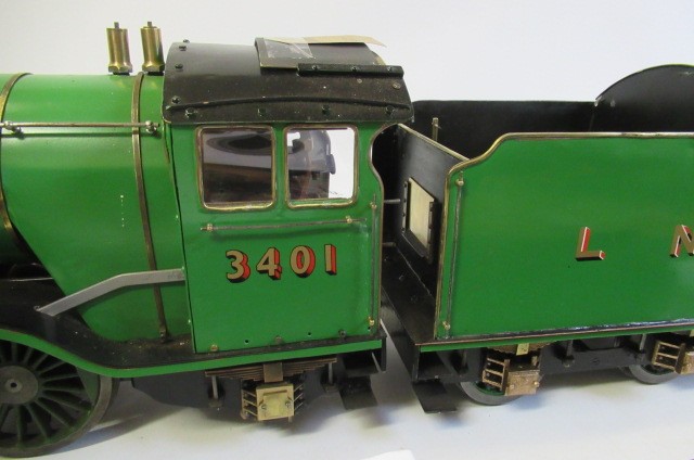 3 1/2" gauge 2-6-2 Bantam cock twin outside cylinders Image