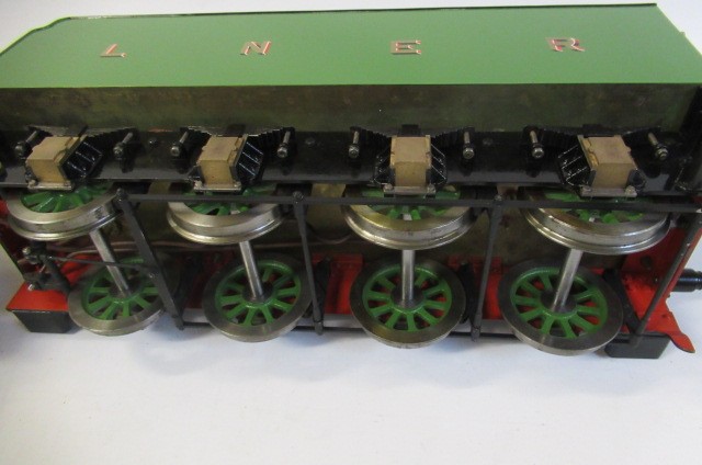 Part built 3 1/2" gauge L.N.E.R. 4-6-2 locomotive frames Image