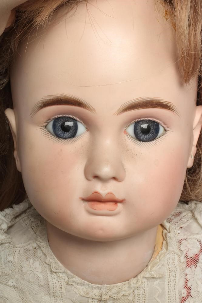 A Large Jules Nicholas Steiner bisque socket head doll Image