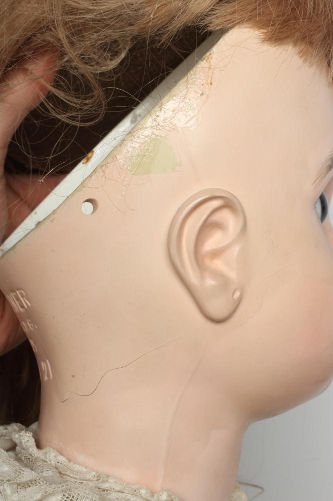 A Large Jules Nicholas Steiner bisque socket head doll Image