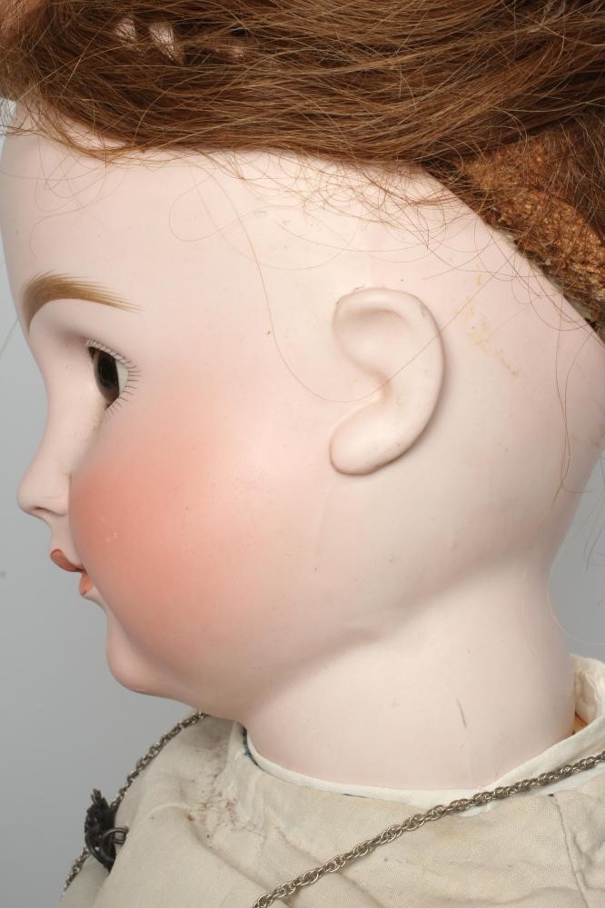 A French bisque socket head doll Image