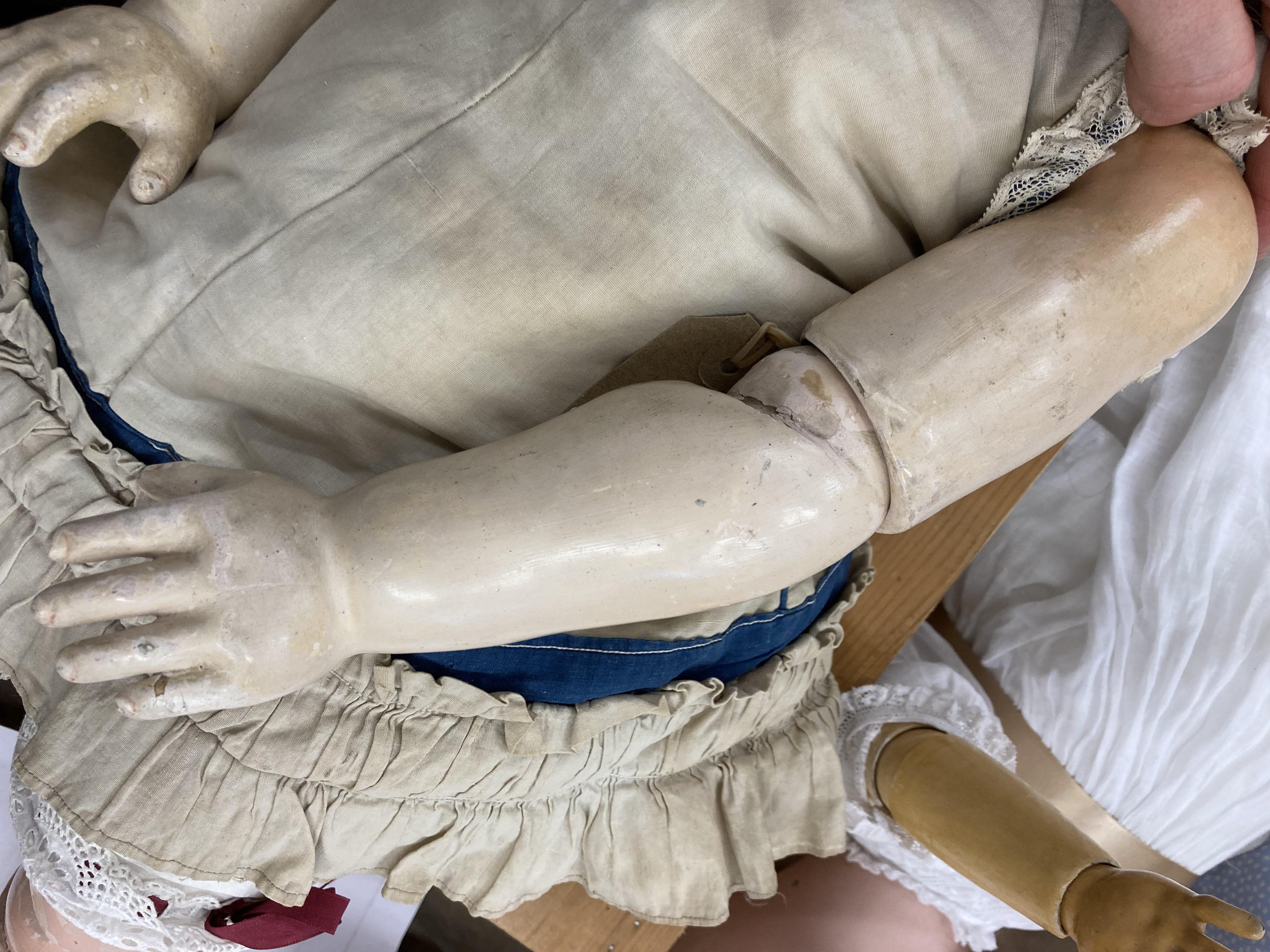 A French bisque socket head doll Image