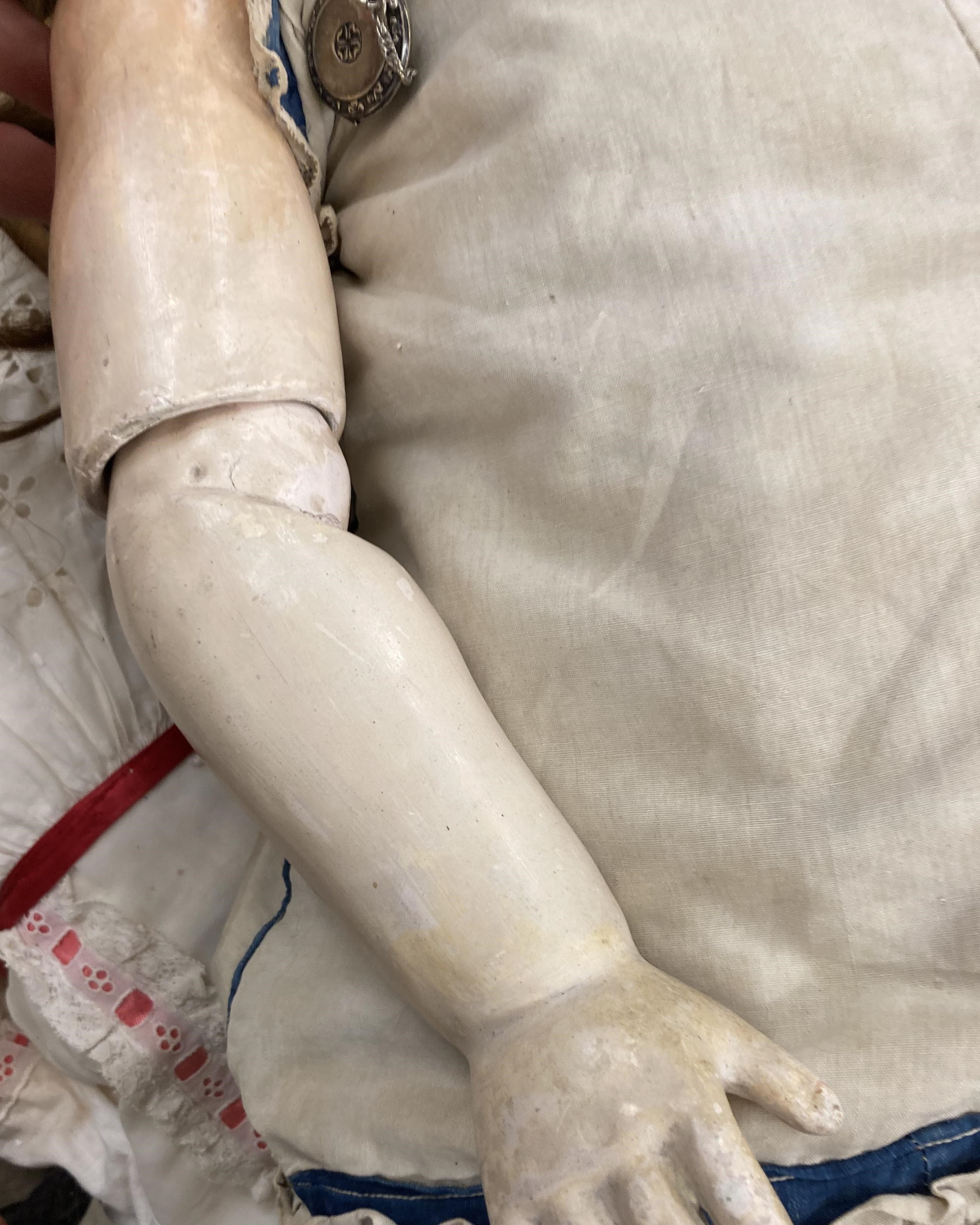 A French bisque socket head doll Image