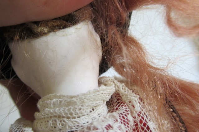 An F.G. Fashion bisque socket head doll with inset blue glass eyes Image