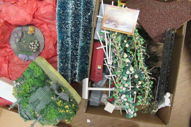 A large Georgian style dolls house Image