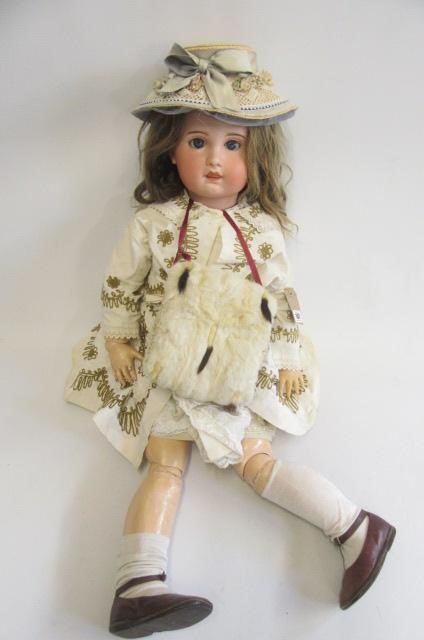 An S.F.B.J. bisque socket head doll Image