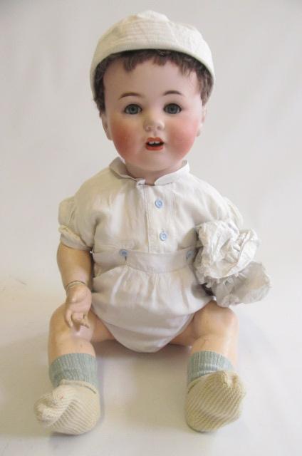 A Jutta bisque socket head doll Image
