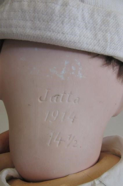 A Jutta bisque socket head doll Image