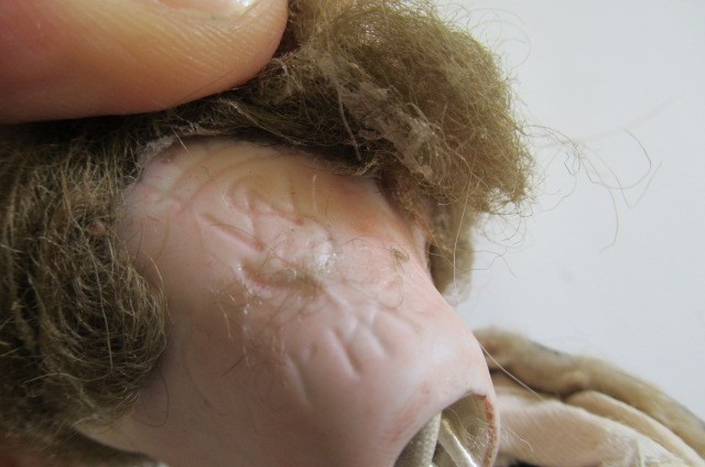 A J. Walther & Sohn bisque socket head doll Image
