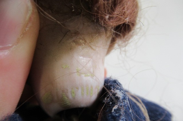 A German bisque socket head sailor doll Image