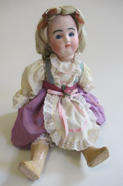 A French bisque socket head doll Image