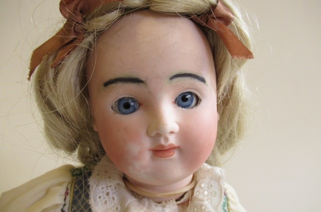 A French bisque socket head doll Image
