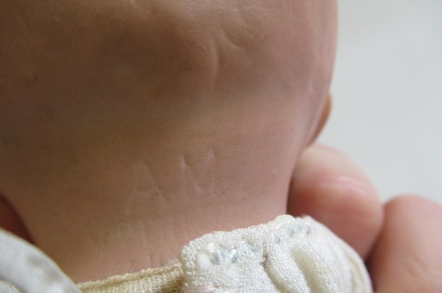 An Armand Marseille bisque head baby doll Image