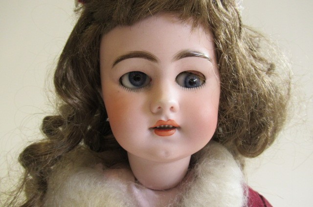 A DEP bisque socket head walking doll Image