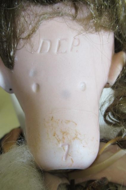 A DEP bisque socket head walking doll Image