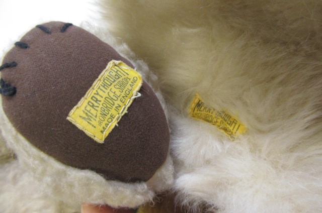 A Merrythought cream "Cheeky" teddy Image