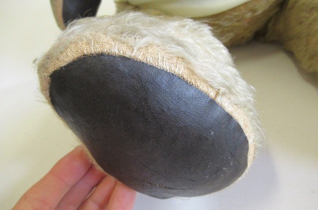 A large straw filled teddy Image