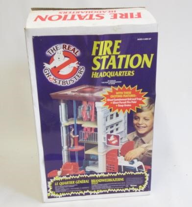 Kenner Ghost Busters Fire Station Headquarters in original unopened box with packing Image
