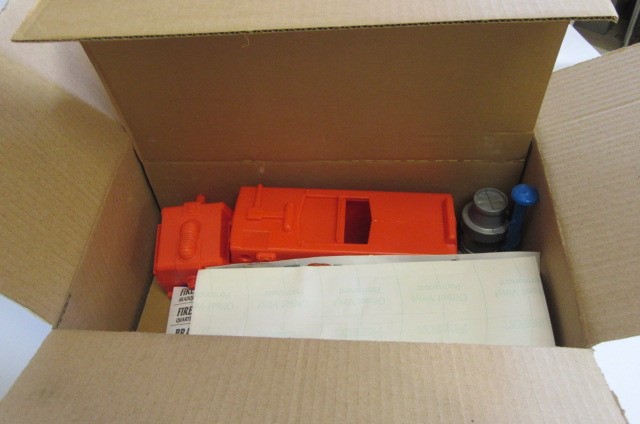 Kenner Ghost Busters Fire Station Headquarters in original unopened box with packing Image