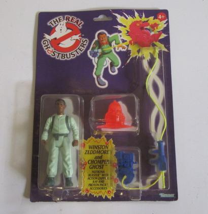 Kenner Ghost Busters Winstone Zeddmore and Chomper Ghost Image