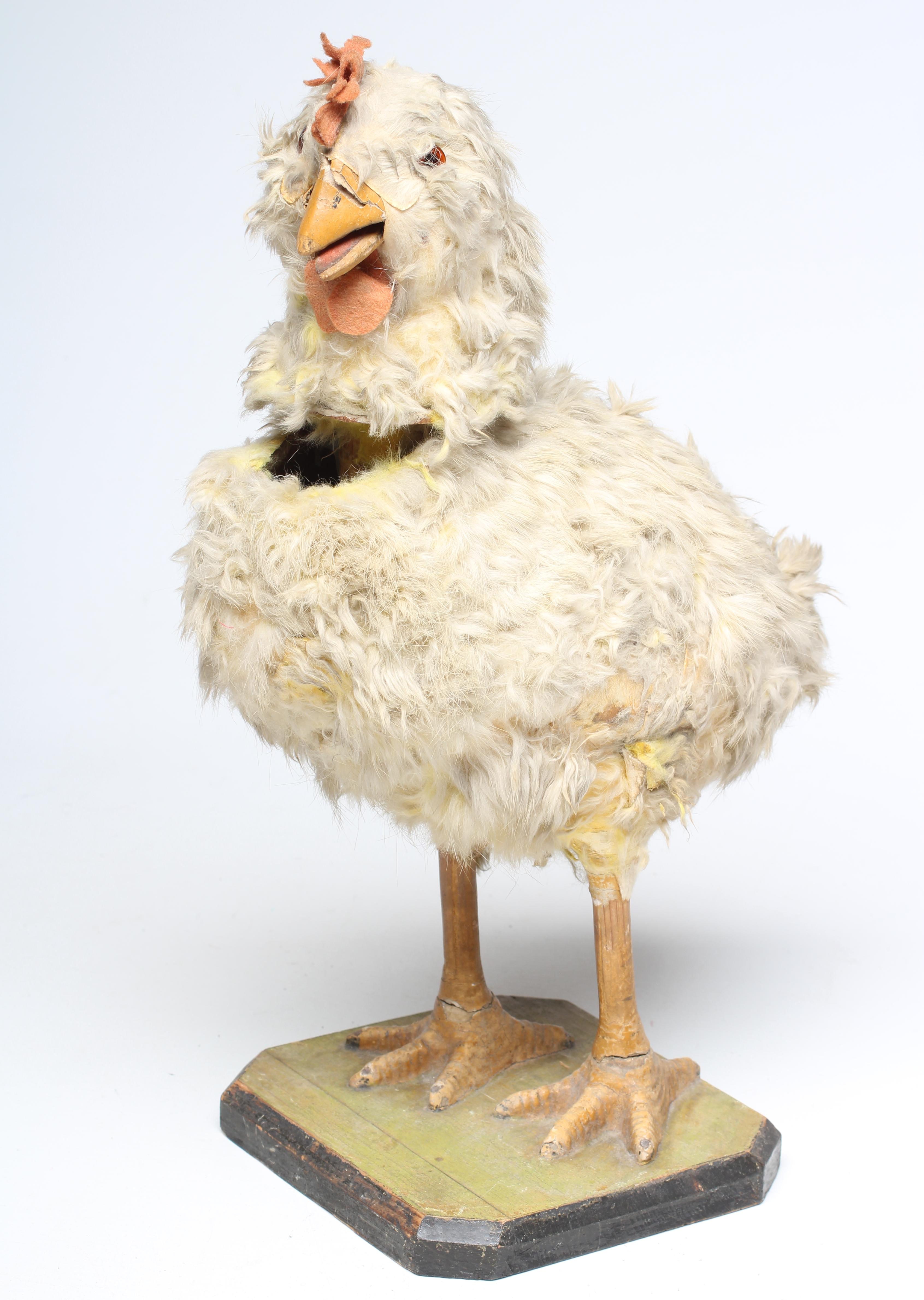 A clockwork chicken automaton Image