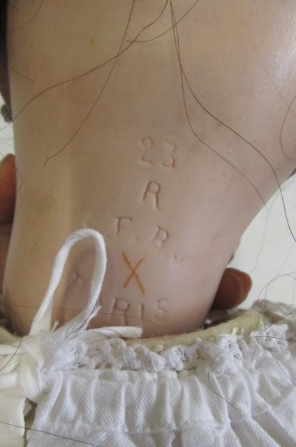 An S.F.B.J. bisque socket head doll from the Jumeau mould Image