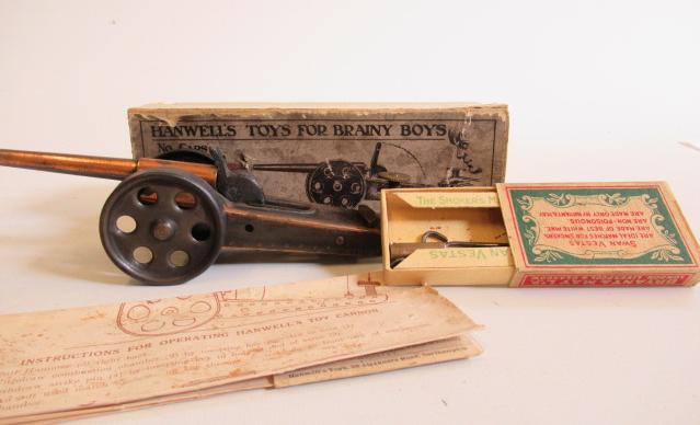 Hanwells Toys match firing cannon Image