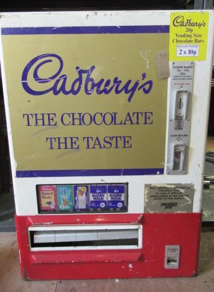 A chocolate Sielaff vending machine Image