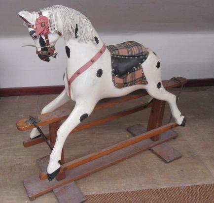 A rocking horse, possibly Lines Bros. Image