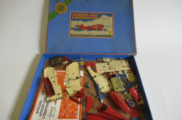 Meccano Airplane Construction Kit Image