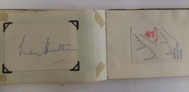 An album of autographs Image