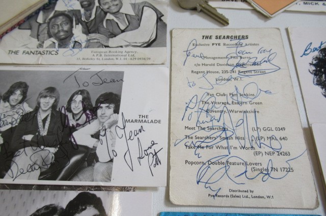 A CONCERT TICKET STUB SIGNED VERSO BY MARC BOLEN Image