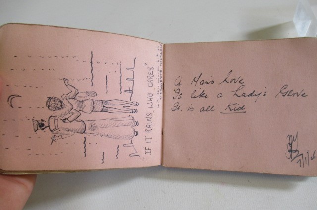 An autograph book Image