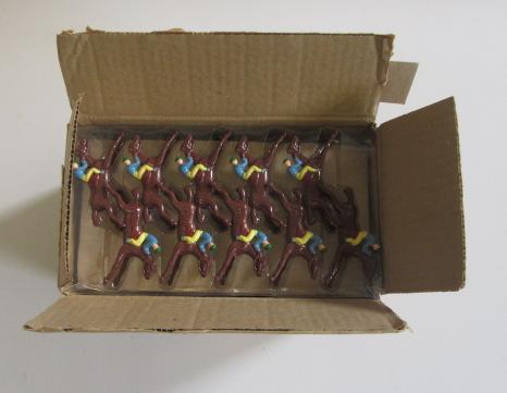 Chad Valley race horses to use with the racing game by the same manufacturer Image