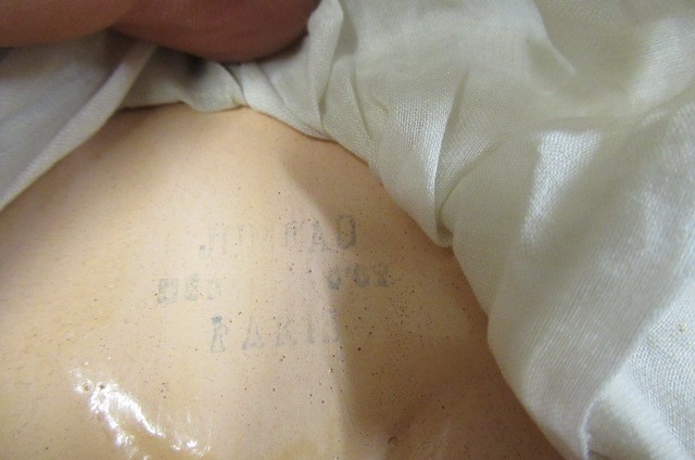 A Tete Jumeau size 12 bisque socket head doll Image