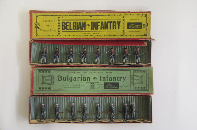 Britains Belgian Infantry and Bulgarian Infantry Image