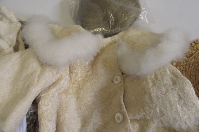 A collection of seventeen miniature dolls with bisque and celluloid examples including an S.F.B.J. Image