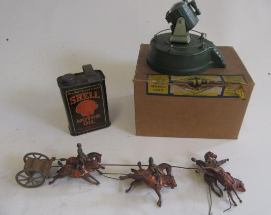 Astra Model searchlight in gas mask Image