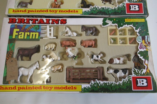 Three Britains sets comprising two Farm sets 7565 and 7564 Image