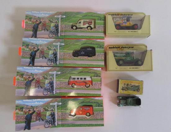 Four Yorkshire Tea vans by Lledo Image