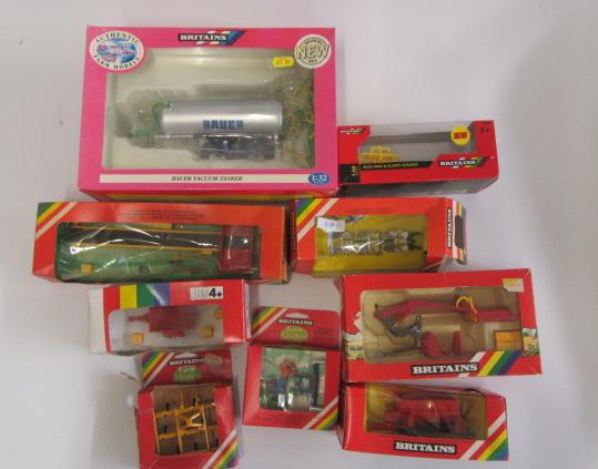 Britains farm equipment comprising 9537 Vari Spreader Image