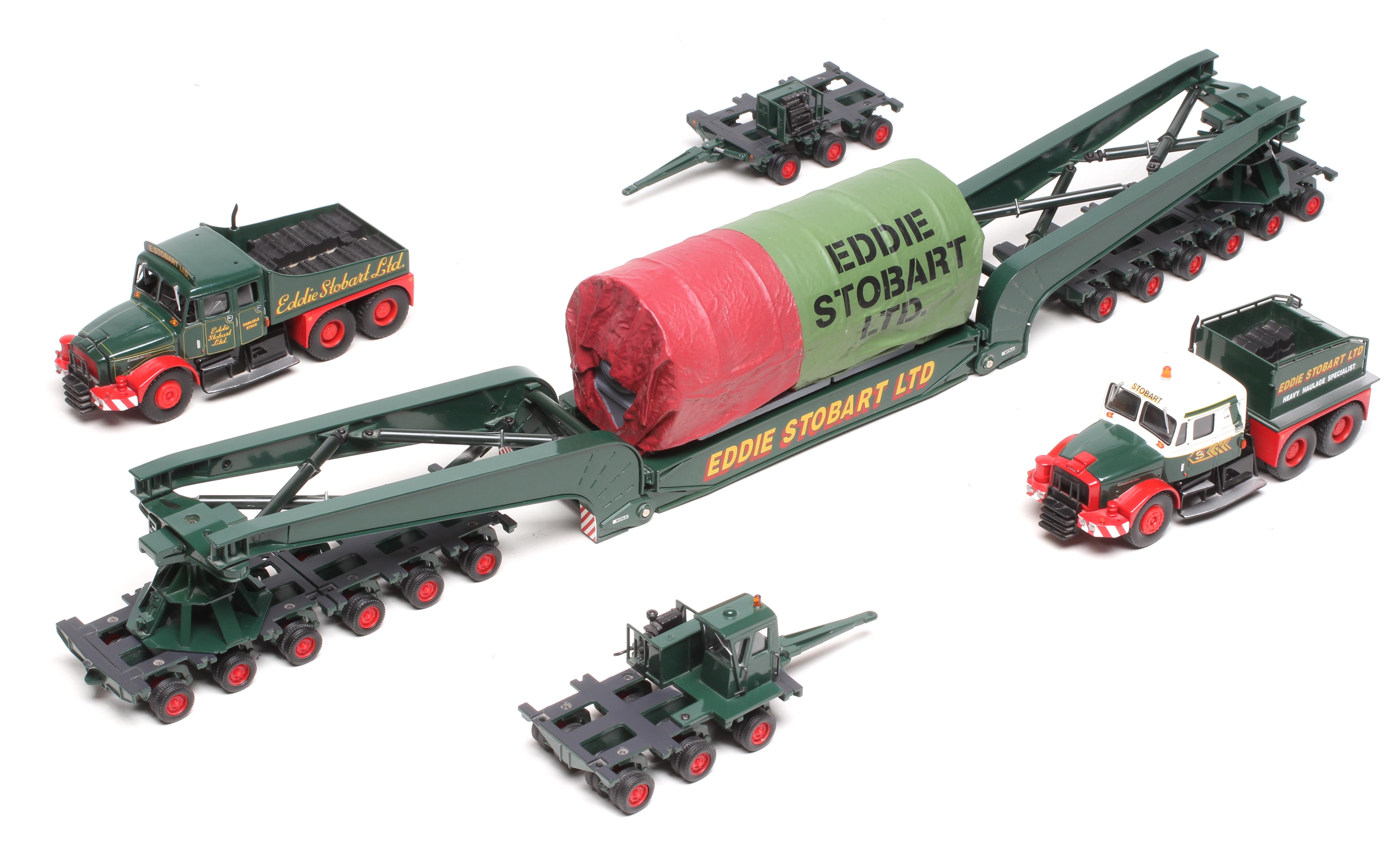 Corgi Stobart 1:50 scale CC12305 Heavy Haulage Scammell and Girder Trailer Image