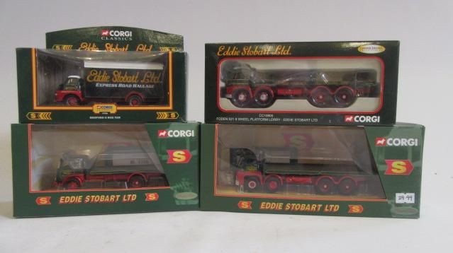 Corgi Stobart trucks comprising CC10805 Foden Image