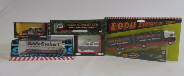 Corgi Stobart vehicles CC07706 Land Rover Image