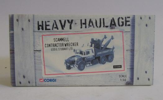 Corgi Stobart 1:50 scale CC12306 Scammell Contractor Wrecker truck Image