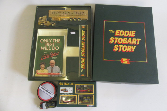 Eddie Stobart Story with Gold Wagon and Book Image
