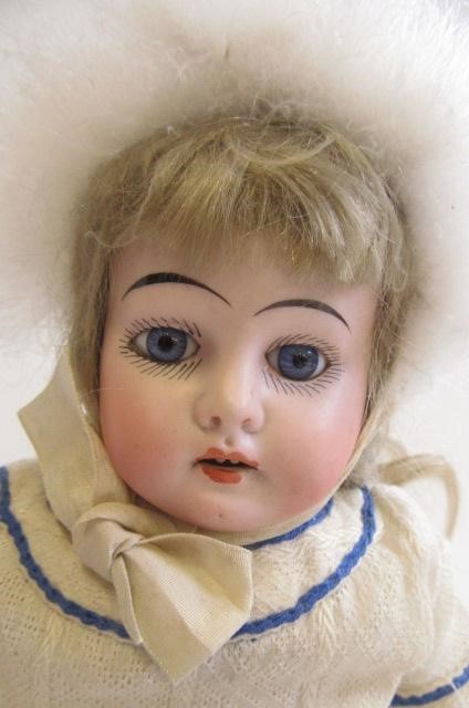 A Kley & Hahn bisque shoulder head doll Image