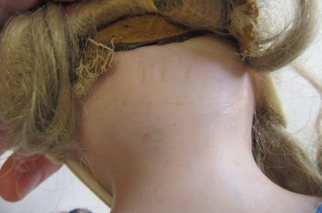 A Kley & Hahn bisque shoulder head doll Image