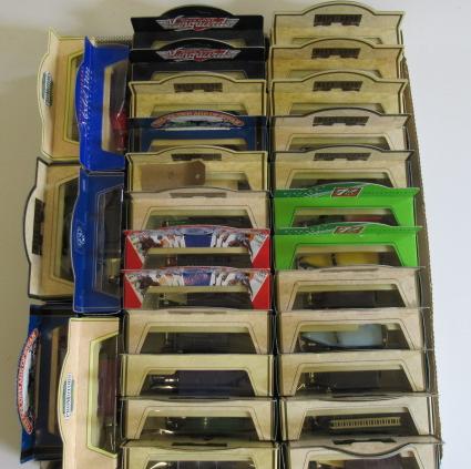 Thirty Old Time vehicles by Lledo and others Image