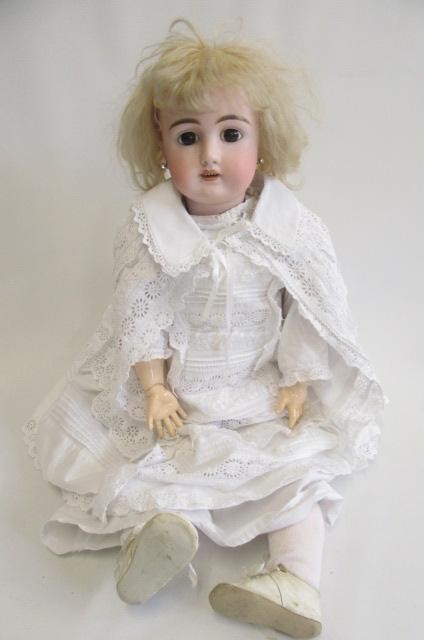 An early Bahr & Proschild bisque socket head doll Image